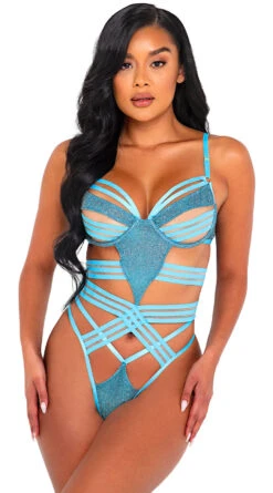 Roma Shimmering Bondage Teddy 13 Roma Shimmering Bondage Teddy -Forplay Shop RM LI518 BB 2022APRIL47919