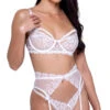 Roma Forever Yours Bra And Garter Set 2 Roma Forever Yours Bra And Garter Set -Forplay Shop RM LI607 APR2023