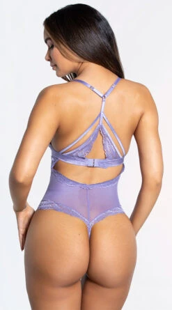 Come Hither Mesh Teddy -Forplay Shop ST 11063 PURP 10 YANDY PS12072021