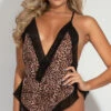 Take My Spot Chiffon Romper -Forplay Shop ST 11247 LEO F 2021APR31039