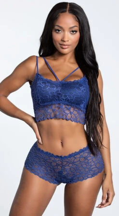 Yandy Fell Into Lace Bralette Set