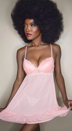 Yandy Ready For It Rose Tan Babydoll Set 9 Yandy Ready For It Rose Tan Babydoll Set -Forplay Shop YB 517916 RSE X110950 brittanysmason