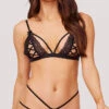Yandy Like What You See Bra Set 2 Yandy Like What You See Bra Set -Forplay Shop YDR YNDY 0010 BRA GARTER PANTY SET LACE BLACK 0758