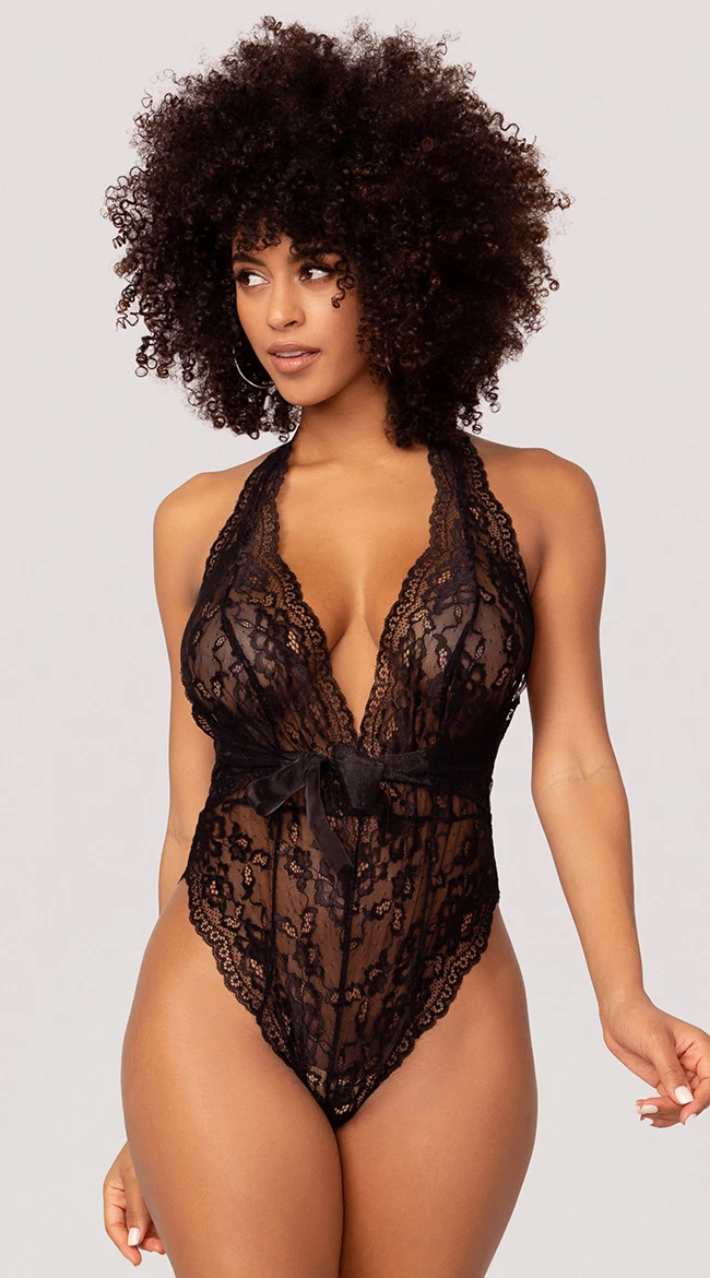 Yandy Tied In Lace Teddy 3 Yandy Tied In Lace Teddy