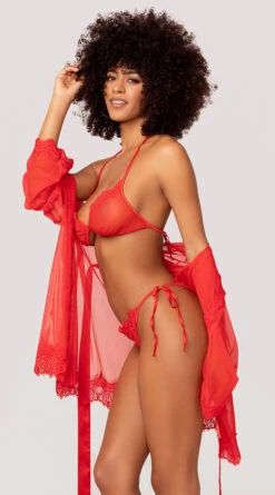 Yandy Simply Sexy Robe And Bra Set 18 Yandy Simply Sexy Robe And Bra Set -Forplay Shop YDR YNDY 003 BRA PANTY ROBE SET RED 79