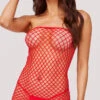 Yandy Hypnotic Fishnet Chemise Set