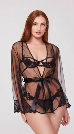 Yandy Appliques Abloom Bra Set -Forplay Shop YO 40 11174 BLACK F Yandy PS08102022