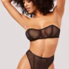 Yandy Sheer Love Strapless Bra Set -Forplay Shop YO 40 11792 SHEER LOVE BRA SET BLACK 4636