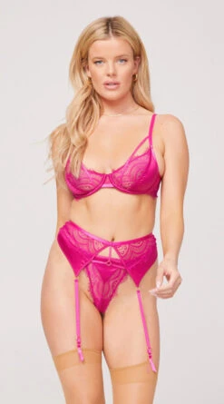 Yandy Love And Lust Bra Set -Forplay Shop YO 41 11662 FUCHSIA 2405 Yandy PS05032022