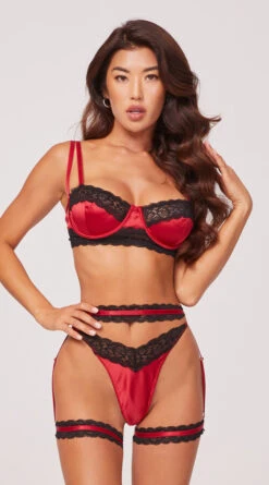 Yandy Vintage Love Bra Set -Forplay Shop YO 41 11767 F Yandy PS07272022