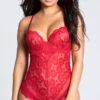 Yandy Sass Appeal Lace Teddy -Forplay Shop YO 50 11053 RED PS08072019 2 Edit