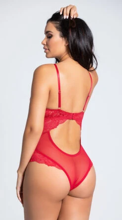 Yandy Sass Appeal Lace Teddy 10 Yandy Sass Appeal Lace Teddy -Forplay Shop YO 50 11053 RED PS08072019 8 Edit