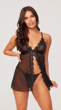 Yandy Sultry Flyaway Babydoll Set