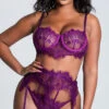 Yandy Everlasting Eyelash Lace Bra Set