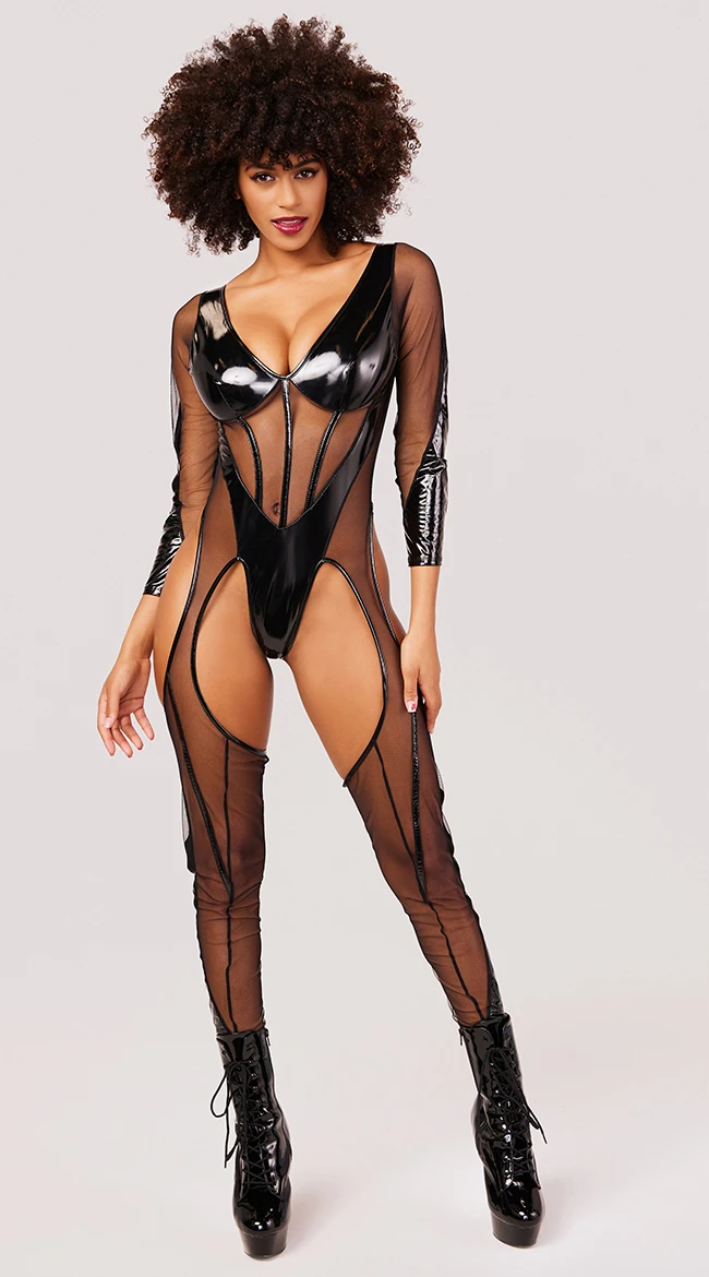 Yandy Vinyl Plaything Bodystocking 3 Yandy Vinyl Plaything Bodystocking